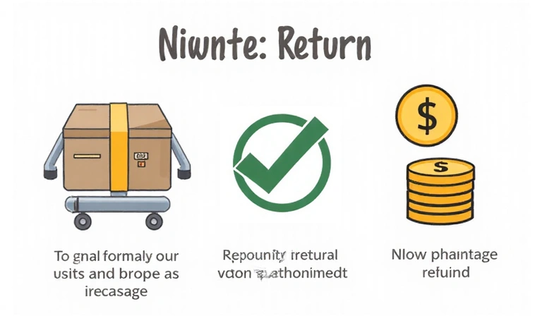 Return and Refund process illustration