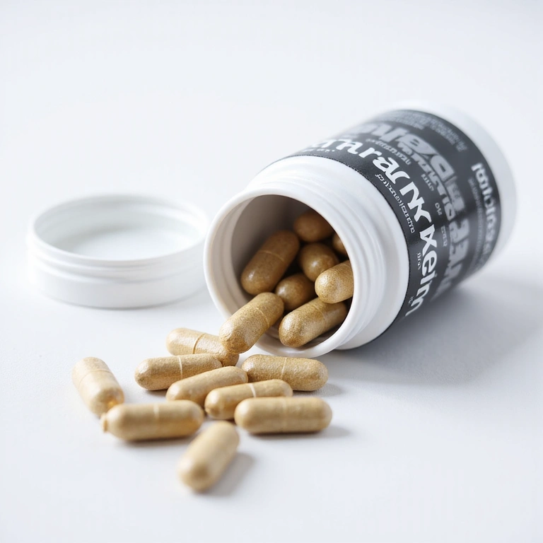 Rejuvnyxa Men's Energy Booster pills inside bottle